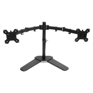 13"-27" Dual Screen Monitor Stand TV Bracket Computer Display Desk Mount Holder