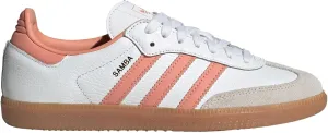 adidas Samba OG Womens Footwear White/Wonder Clay/Gum Size 6.5