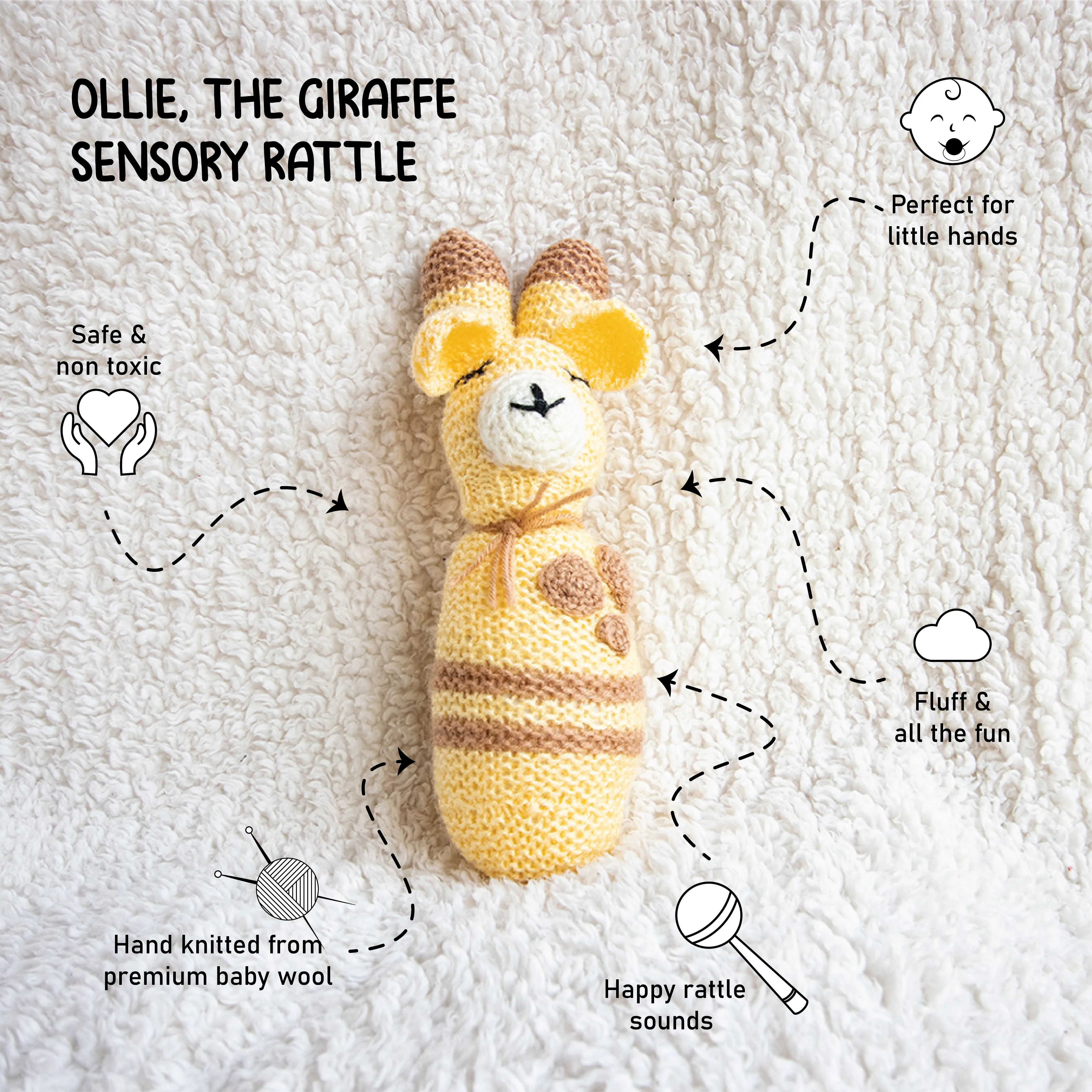 Baby Giraffe - Welcome Baby Gift Basket (Collective)