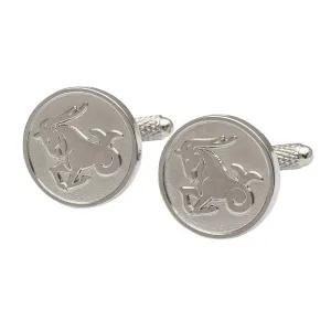 Capricorn- Star Sign Cufflinks - Zodiac Sign Cufflinks