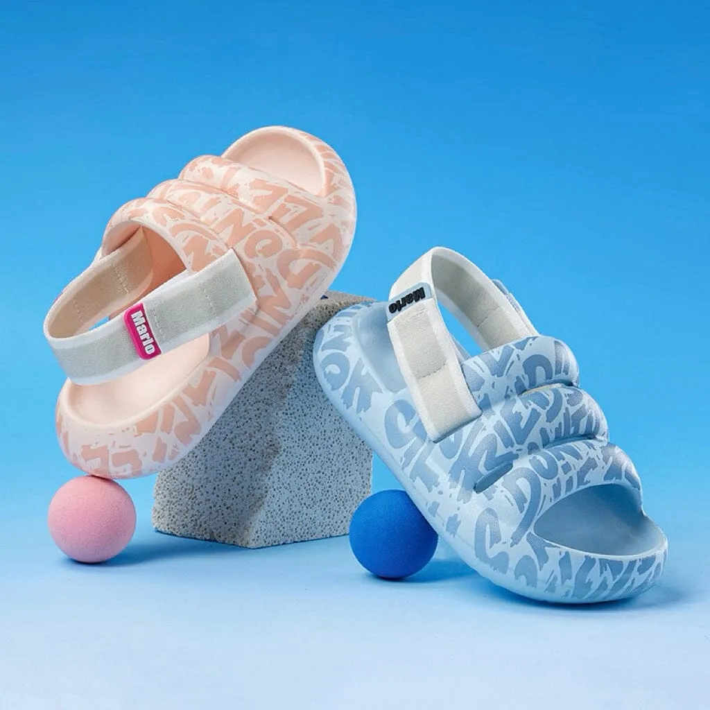 Cheerful Mario Beach Sandals