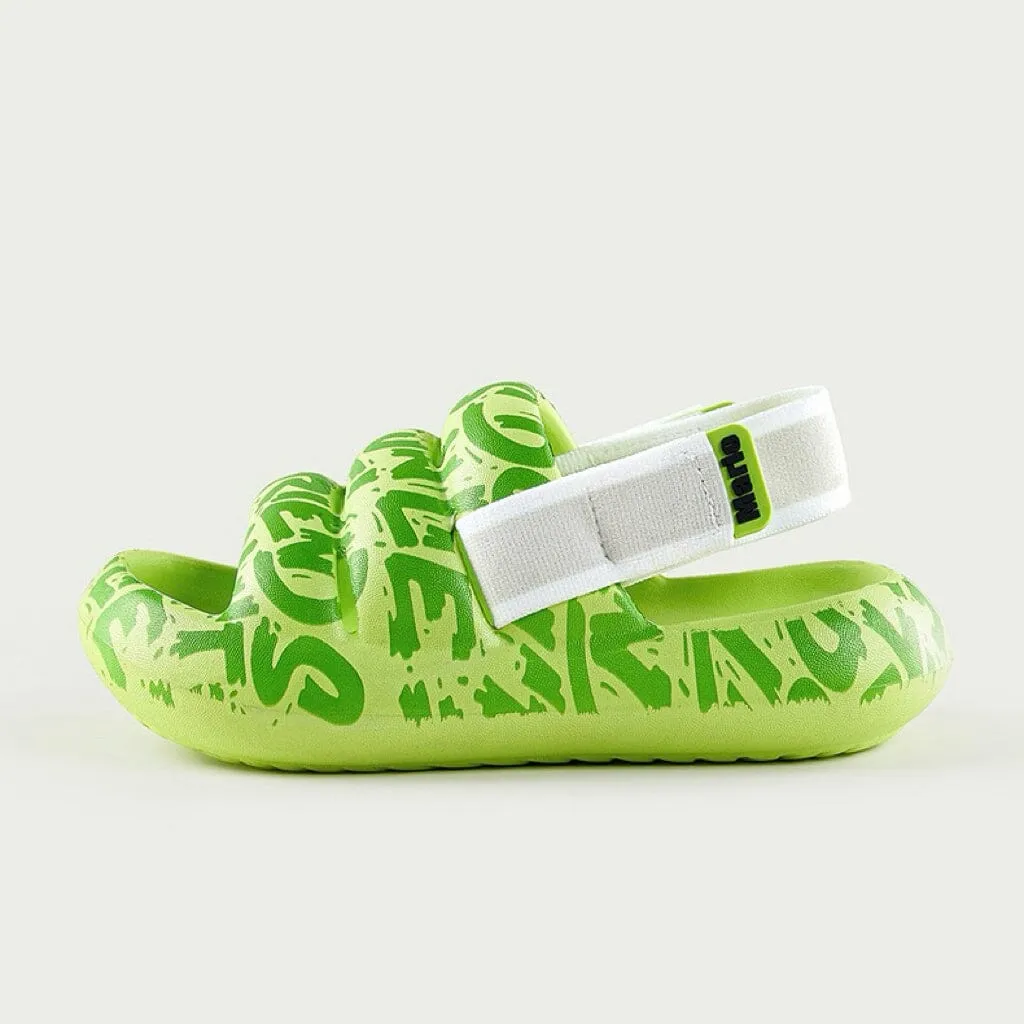 Cheerful Mario Beach Sandals