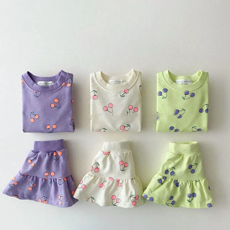 Cherry Print Summer Set