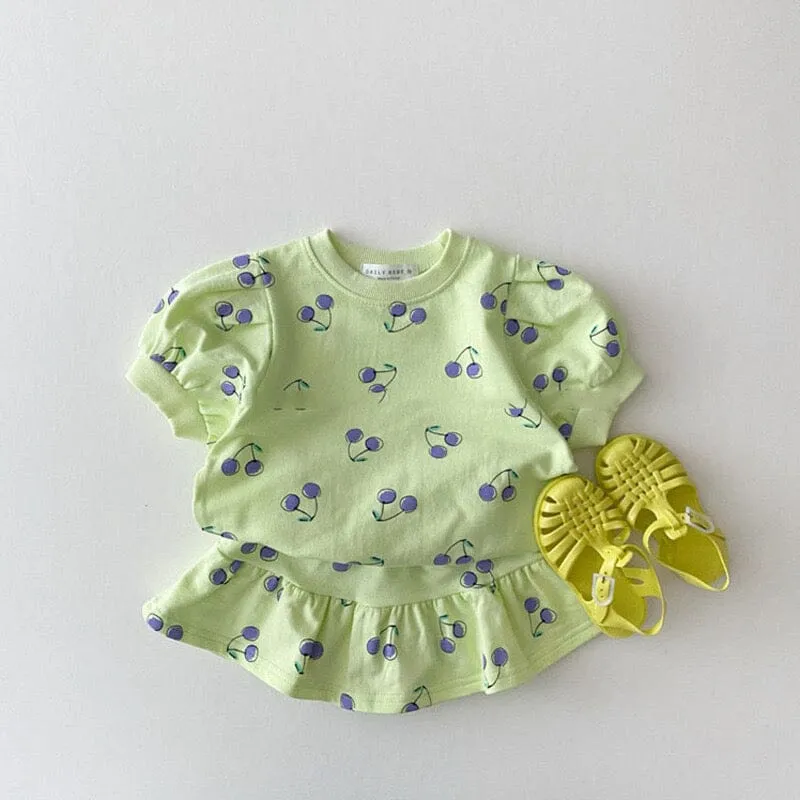Cherry Print Summer Set