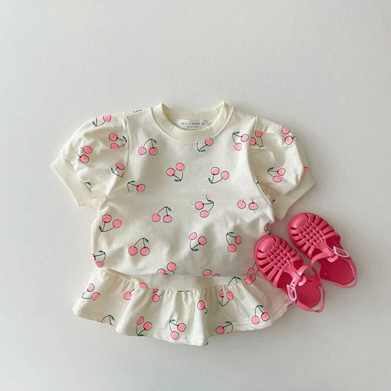 Cherry Print Summer Set