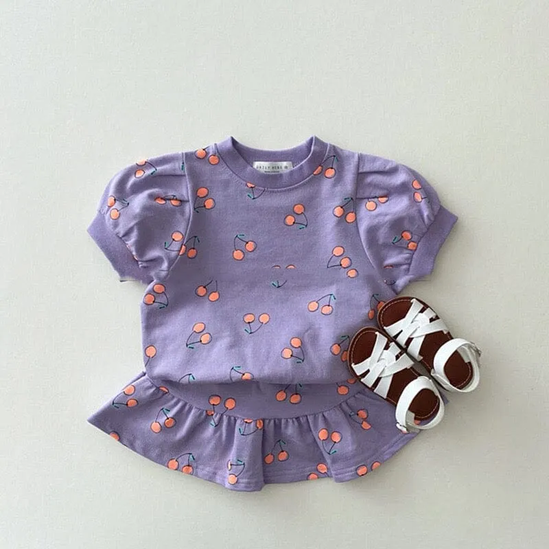 Cherry Print Summer Set