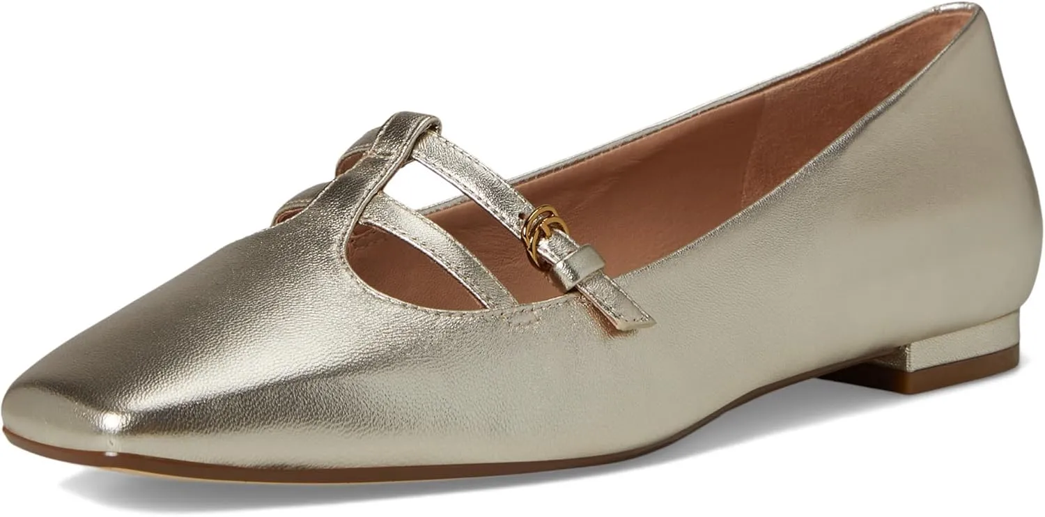 Cole Haan Women's Brigid T-Strap Ballet Flat