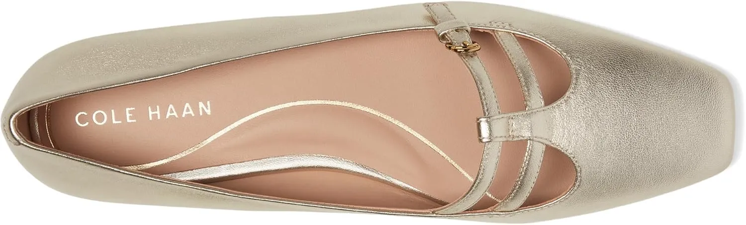 Cole Haan Women's Brigid T-Strap Ballet Flat