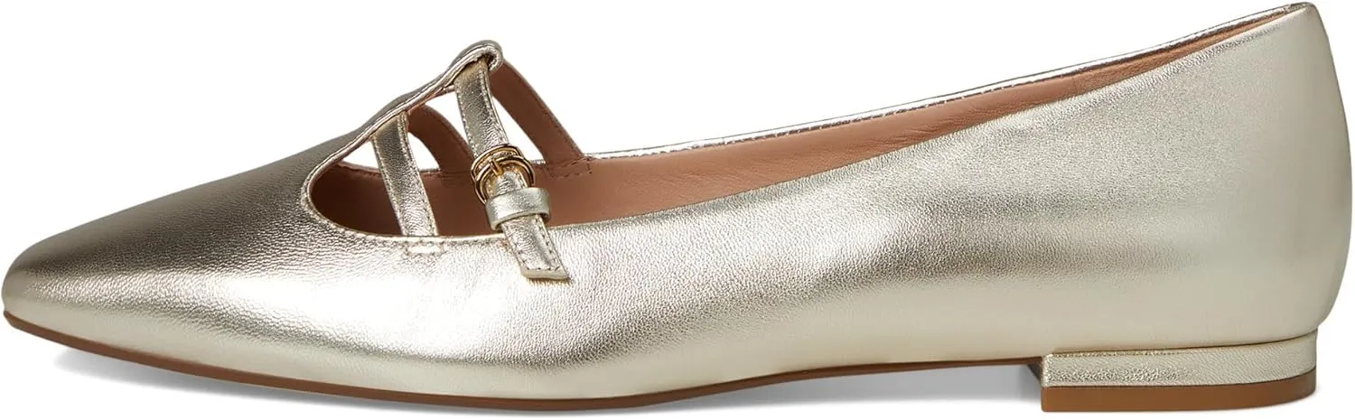 Cole Haan Women's Brigid T-Strap Ballet Flat