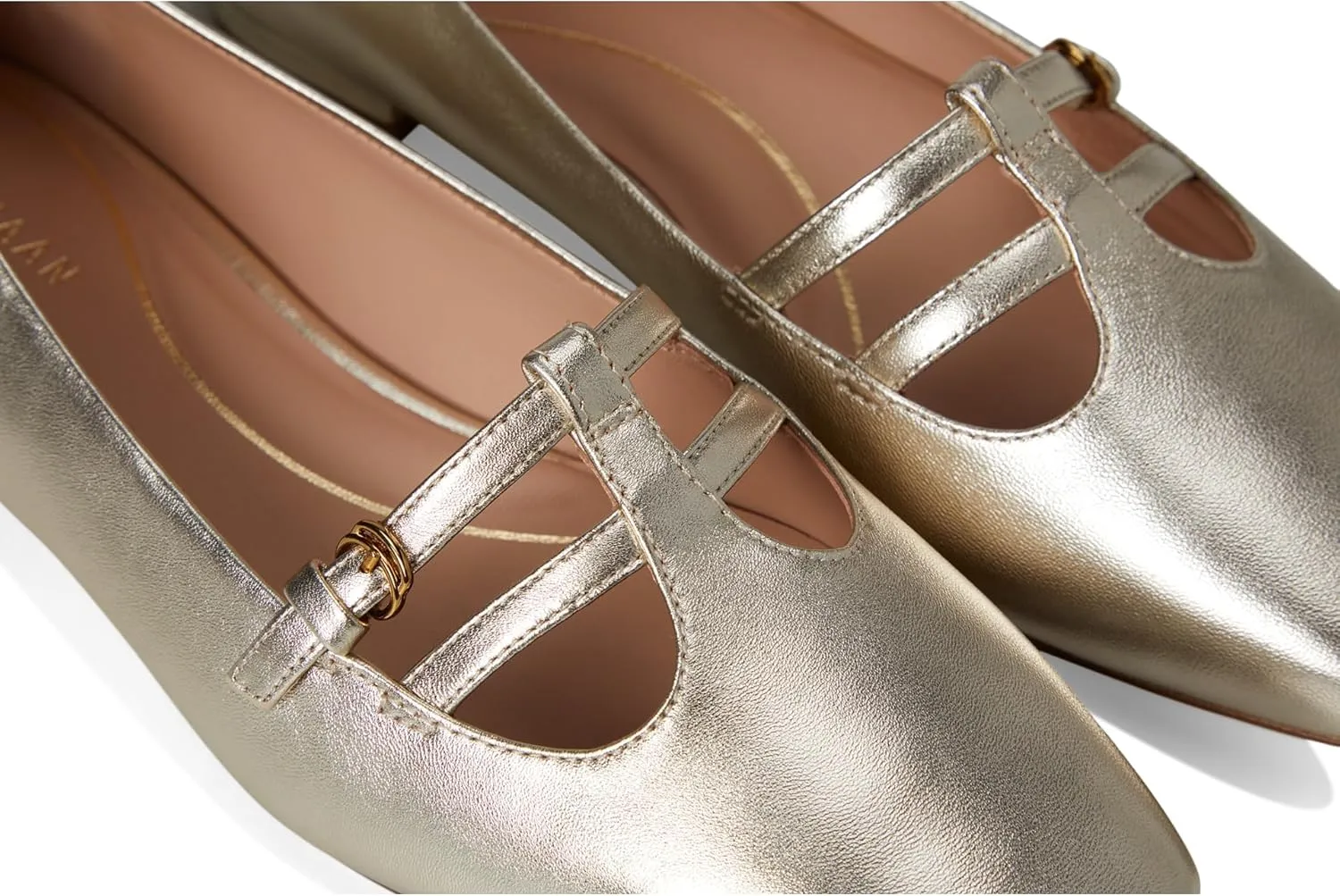 Cole Haan Women's Brigid T-Strap Ballet Flat
