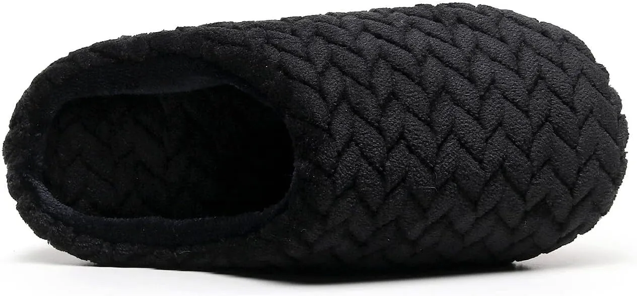 Crazy Lady Women's Fuzzy House super light Slippers Fluffy Furry Fur Slippers Scuff Outdoor Indoor Warm Cozy Plush Bedroom Shoes Soft Flat Comfy Anti-Slip5.5-6.5