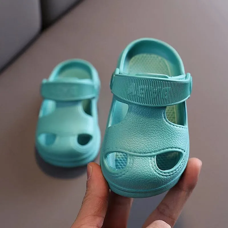 Cream Color Soft Sole Summer Sandals