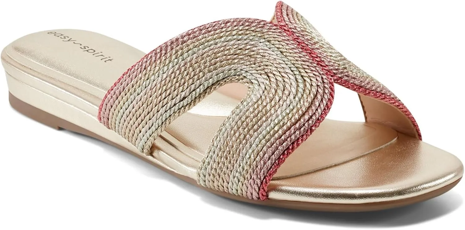 Easy Spirit Women's Slide Flat Sandal