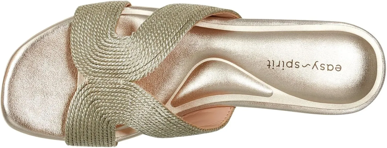 Easy Spirit Women's Slide Flat Sandal