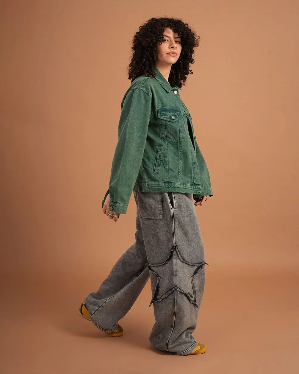 Grey Washed Skater Swants