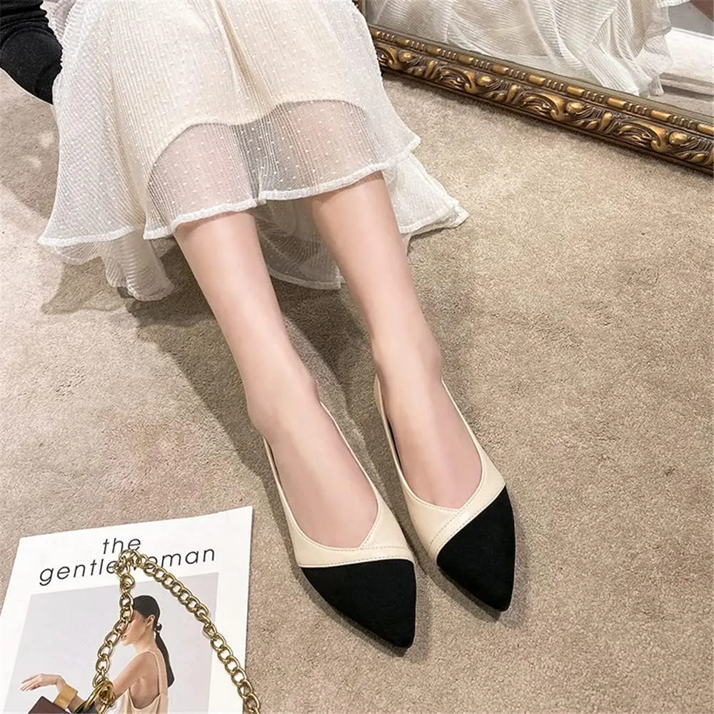 Hee grand Flats for Women Pointed Toe Slip on Ballet Flats Comfortable Dress Shoes Lightweight Casual Loafers