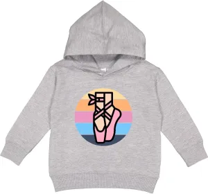 inktastic Ballerina Dance Ballet Shoes Toddler Hoodie