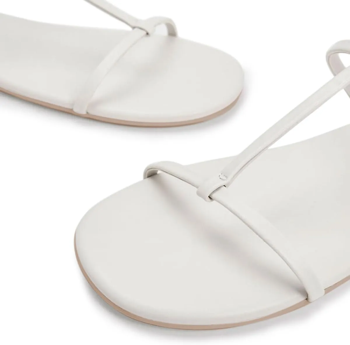 Milooey shoes Womens Strappy Open Toe Flat Sandals Ankle Strap Summer Shoes for Daily Walking Party Dress Size 4-16 US