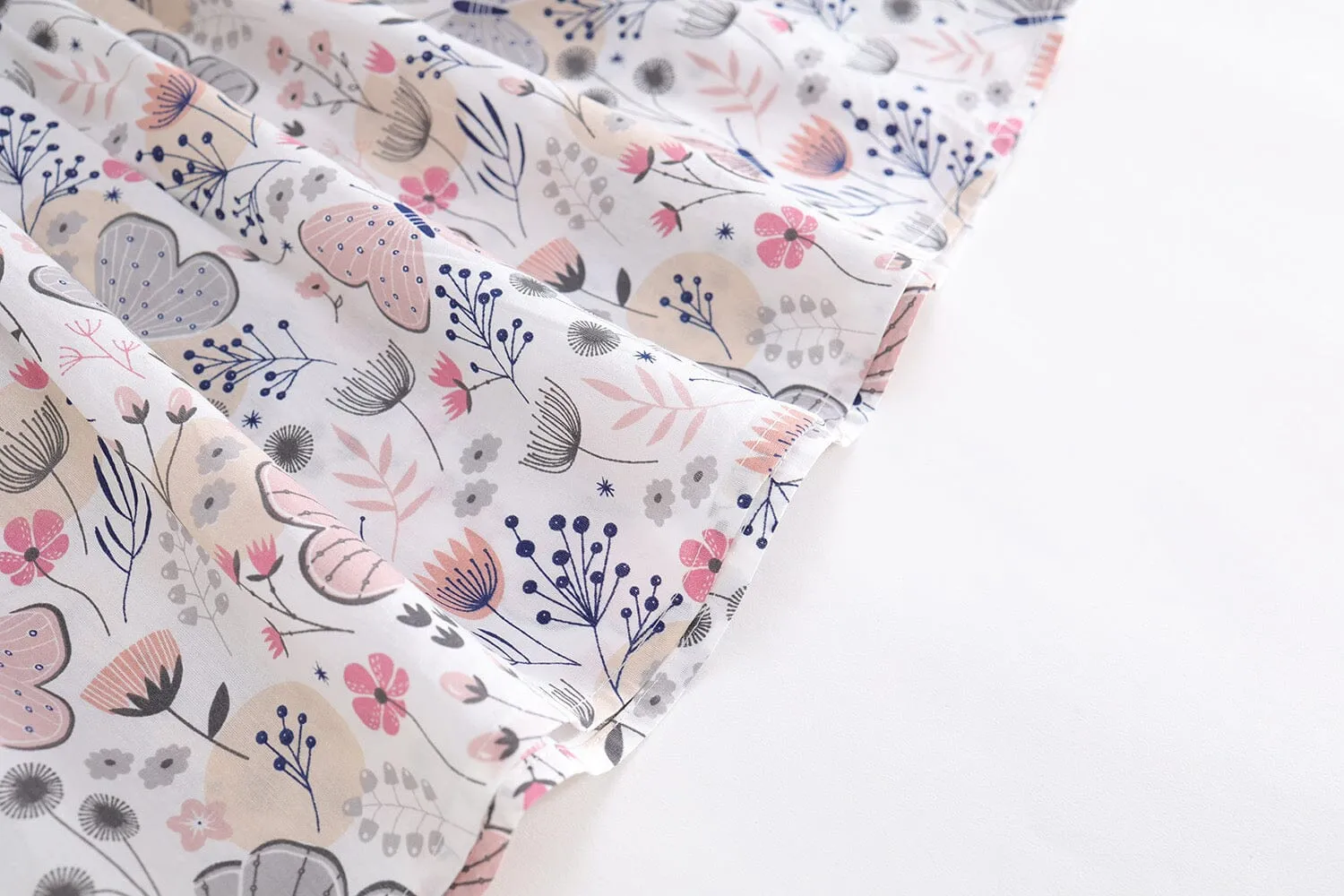 Nana Butterfly Print Sleeveless Dress