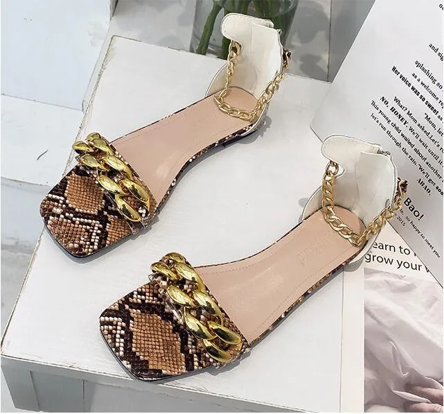 Sandals Women Fashion Temperament Toe Bag Heel