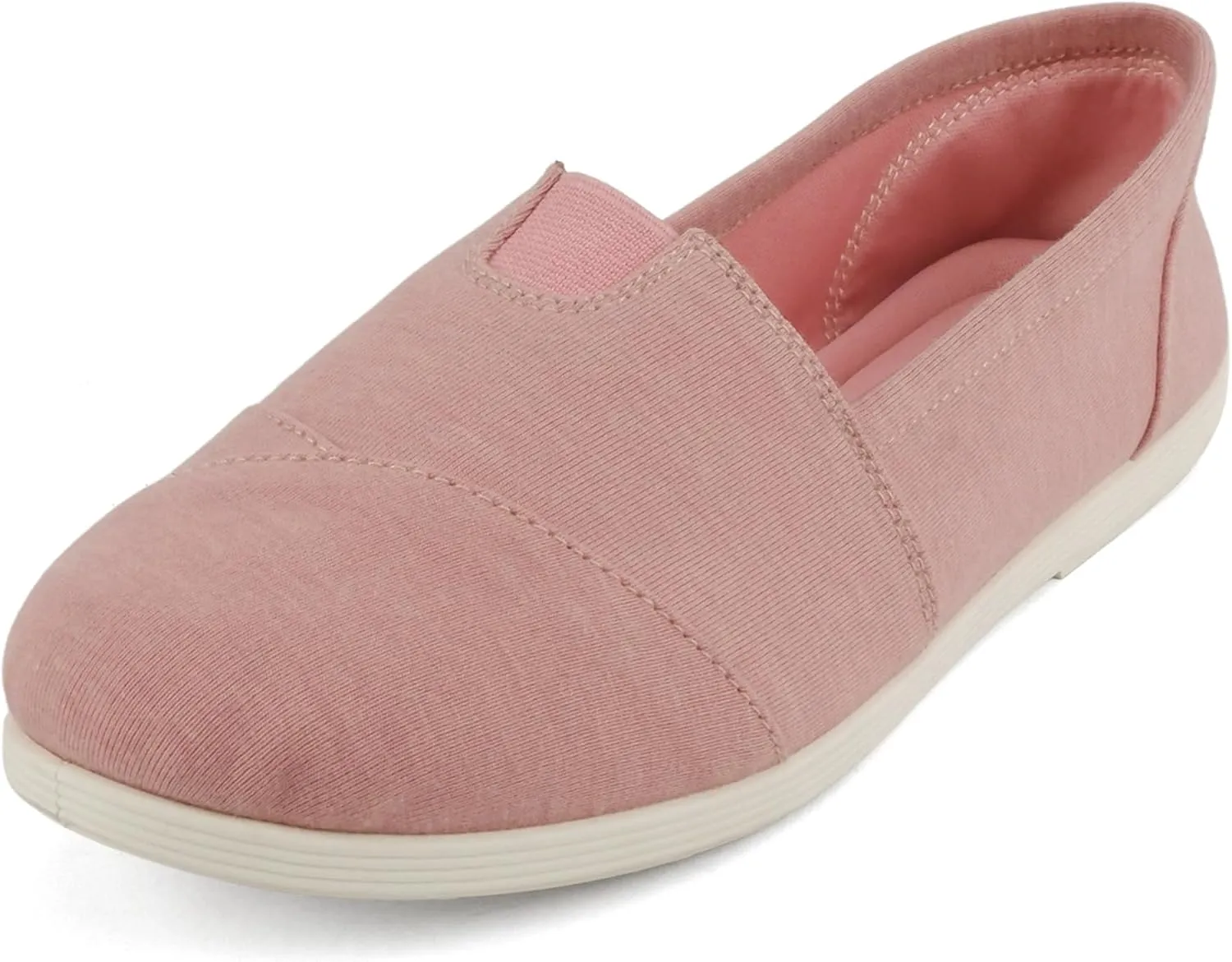 Soda Shoes Women's Obji Round Toe Casual Flat with Padded Insole