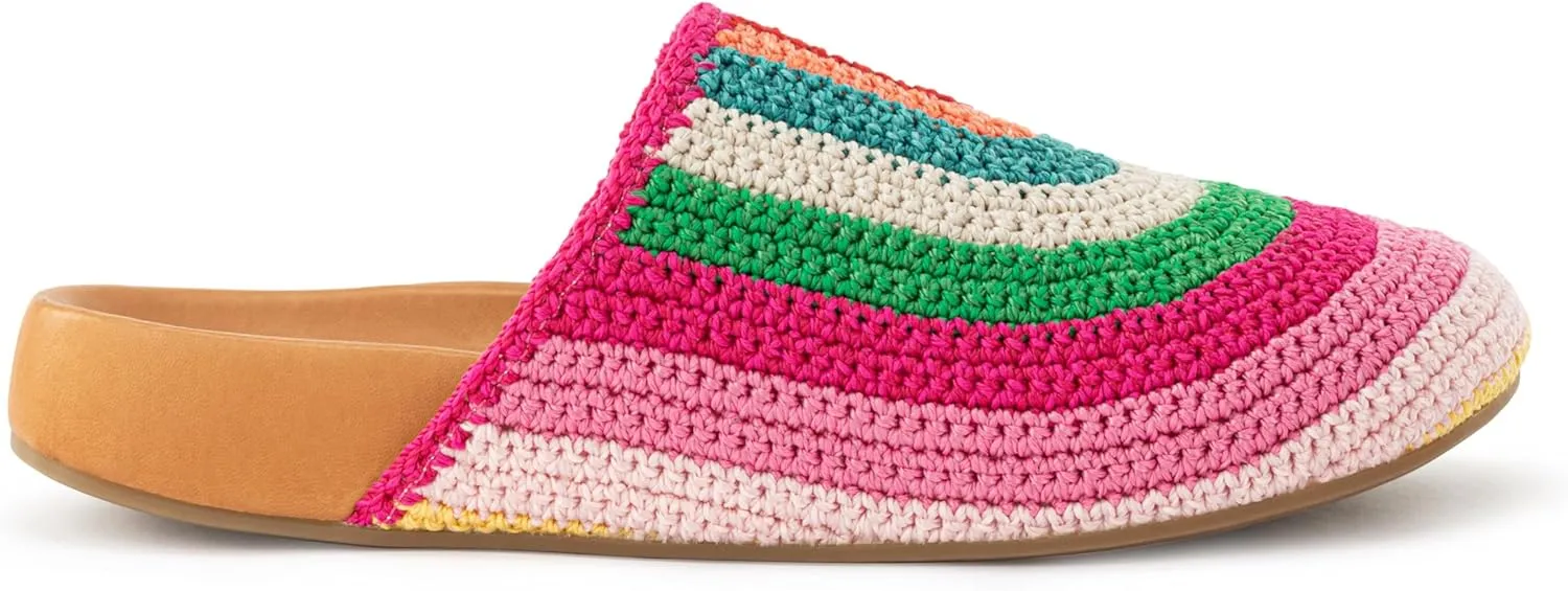 The Sak Bolinas Clog in Crochet and Leather, Slip On Entry