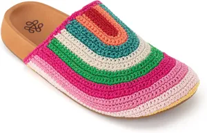 The Sak Bolinas Clog in Crochet and Leather, Slip On Entry