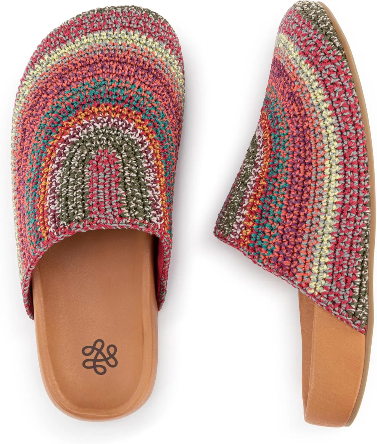 The Sak Bolinas Clog in Crochet and Leather, Slip On Entry