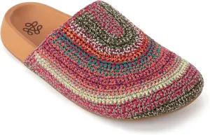 The Sak Bolinas Clog in Crochet and Leather, Slip On Entry