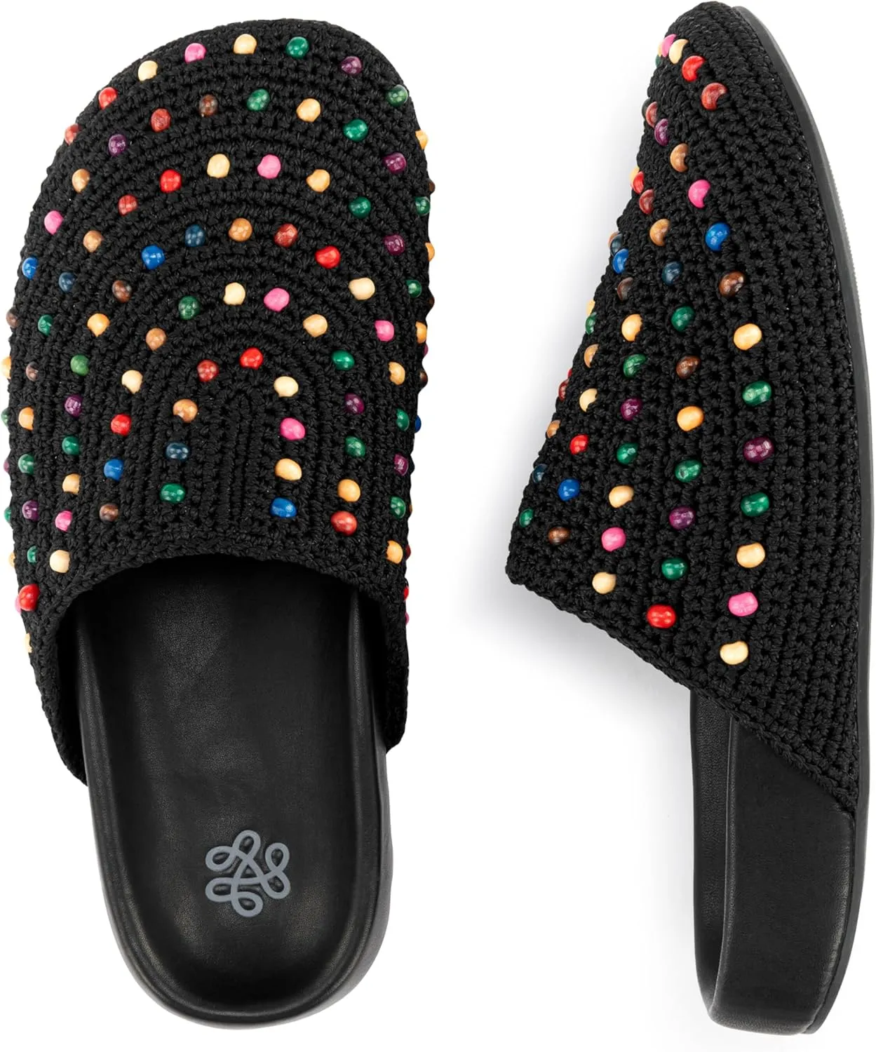 The Sak Bolinas Clog in Crochet and Leather, Slip On Entry