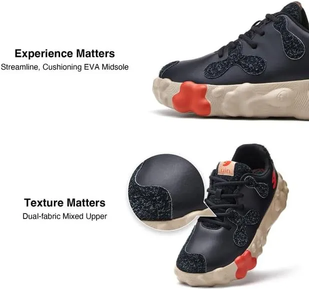 UIN Women's Walking Travel Shoes Slip On Casual Lightweight Wide Toe Chunky Fashion Sneaker Figueras