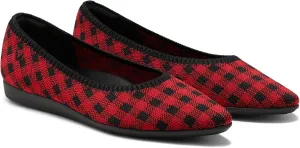 VIVAIA Aria Walker Lightweight Pointed-Ballet Flats for Women Slip On Washable Ballet Flats Shoes Comfortable Casual