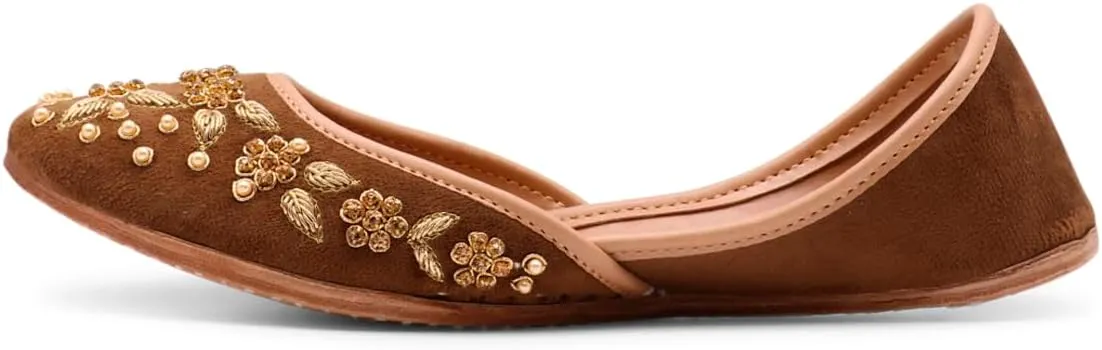Women's Wedding Khussa Indian Wedding Jutti Punjabi Juti Mojari