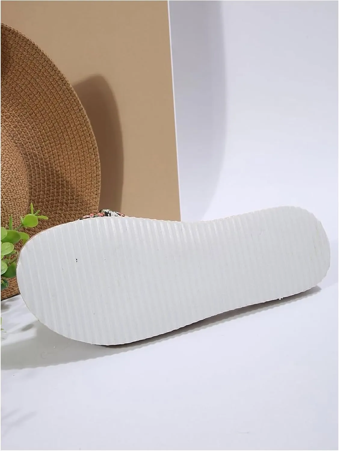 Women's Women's Floral Bowknot Flat Sandals Open Toe Slip On Casual Beach Vacation Slides Sandal
